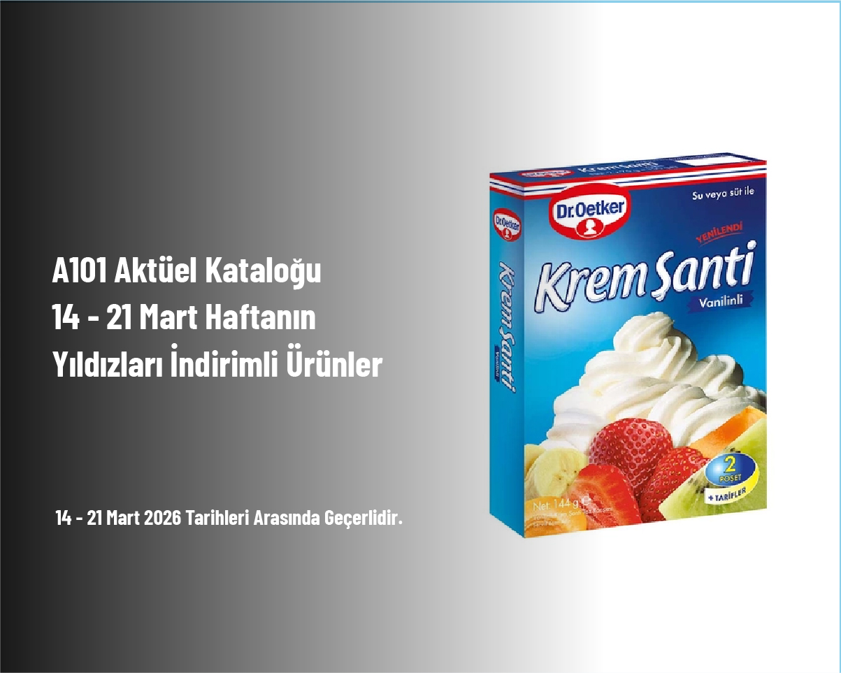 A101 Aktüel Kataloğu - 14 - 21 Mart Haftanın Yıldızları İndirimli Ürünler Listesi