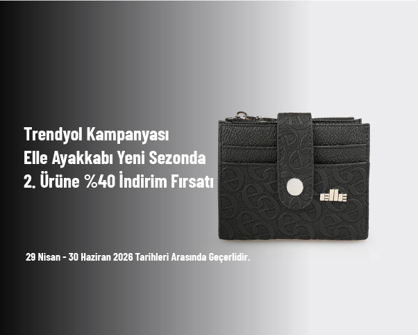 Trendyol Kampanyası - Elle Ayakkabı Yeni Sezonda 2. Ürüne %40 İndirim Fırsatı