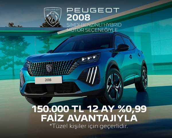 2008 : PEUGEOT Mayıs Ayına Özel Avantajlarla