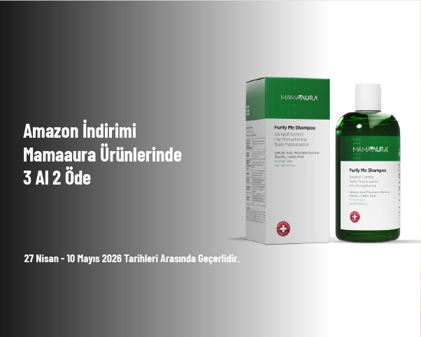 Amazon İndirimi - Mamaaura Ürünlerinde 3 Al 2 Öde