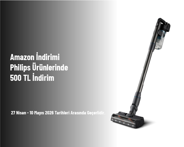 Amazon İndirimi - Philips Ürünlerinde 500 TL İndirim