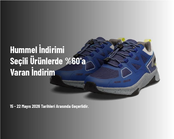 Hummel İndirimi - Seçili Ürünlerde %60'a Varan İndirim