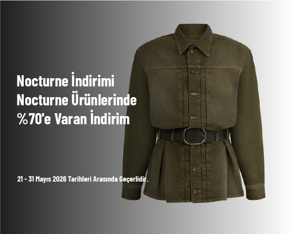 Nocturne İndirimi - Nocturne Ürünlerinde %70'e Varan İndirim