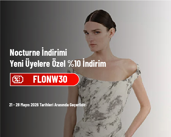 Nocturne İndirimi - Yeni Üyelere Özel %10 İndirim