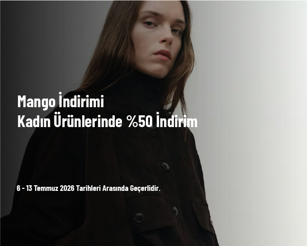 Mango İndirimi - Kadın Ürünlerinde %50 İndirim Mango İndirimi - Kadın Ürünlerinde %50 İndirim