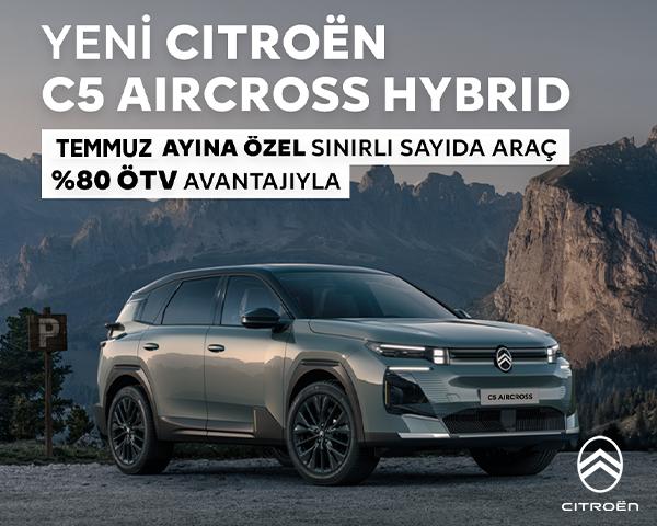 CITROEN Yeni C5 Aircross Hybrid ile Rüya Gerçeğe Dönüştü CITROEN Yeni C5 Aircross Hybrid ile Rüya Gerçeğe Dönüştü