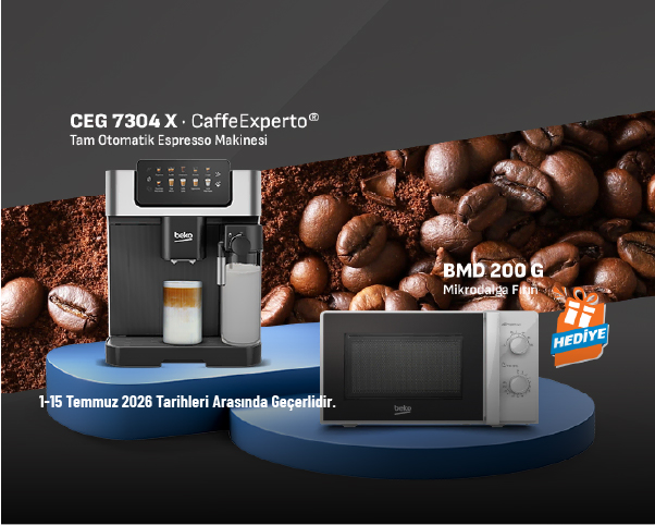 Beko Kampanyası - Espresso Makinesi Alımına BMD 200 Mikrodalga Hediye Beko Kampanyası - Espresso Makinesi Alımına BMD 200 Mikrodalga Hediye