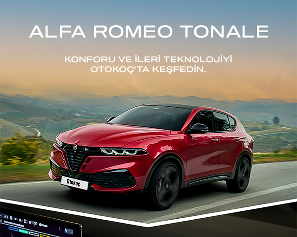 Yeni Alfa Romeo Tonale Otokoç Güvencesiyle Yeni Alfa Romeo Tonale Otokoç Güvencesiyle