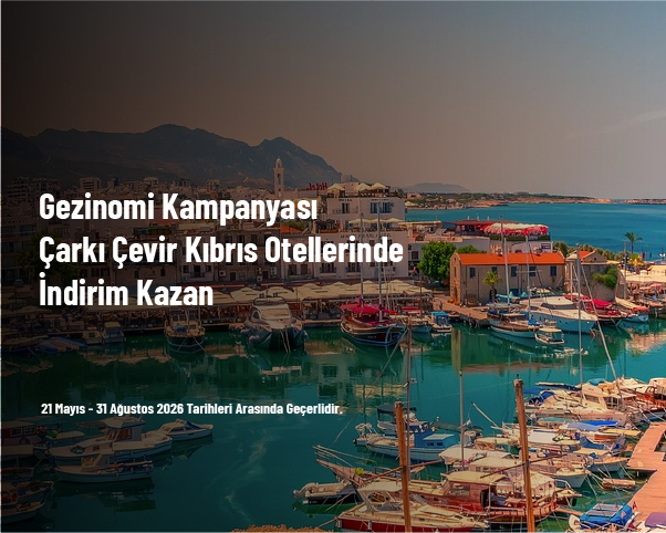 Gezinomi Kampanyası - Çarkı Çevir Kıbrıs Otellerinde İndirim Kazan Gezinomi Kampanyası - Çarkı Çevir Kıbrıs Otellerinde İndirim Kazan