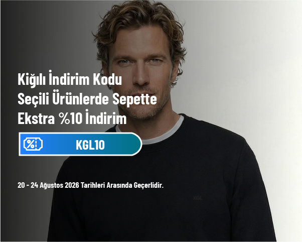 Kiğılı İndirim Kodu - Seçili Ürünlerde Sepette Ekstra %10 İndirim
