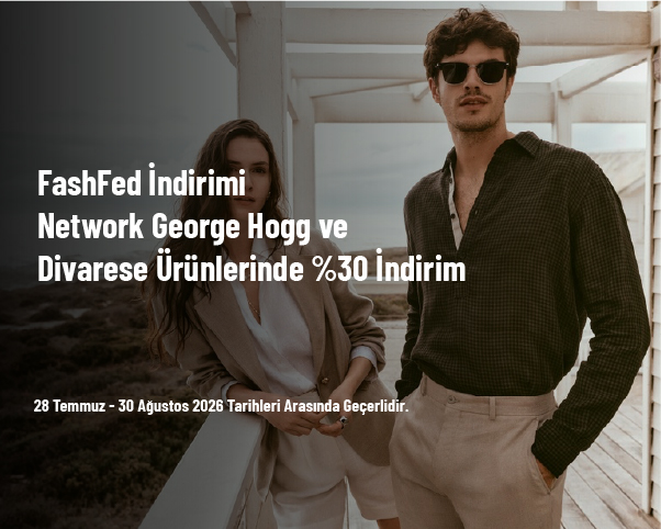 FashFed İndirimi - Network George Hogg ve Divarese Ürünlerinde %30 İndirim FashFed İndirimi - Network George Hogg ve Divarese Ürünlerinde %30 İndirim
