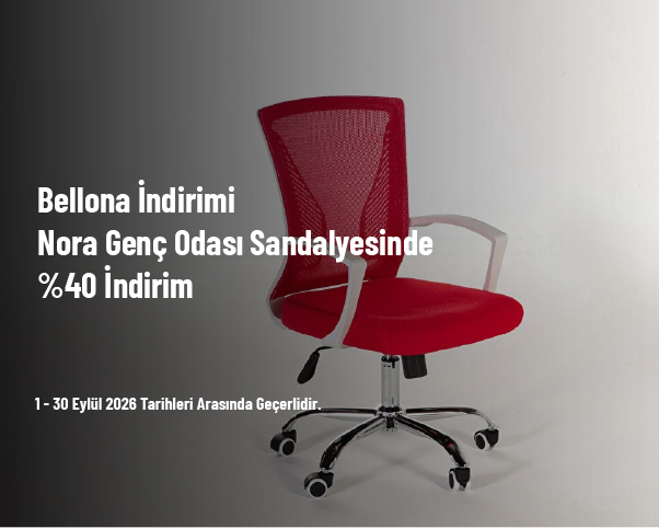Bellona İndirimi - Nora Genç Odası Sandalyesinde %40 İndirim