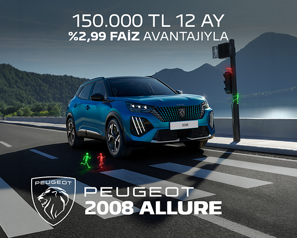 2008 : PEUGEOT Eylül Ayına Özel Avantajlarla