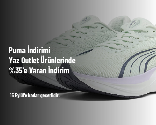 Puma İndirimi - Yaz Outlet Ürünlerinde %35'e Varan İndirim
