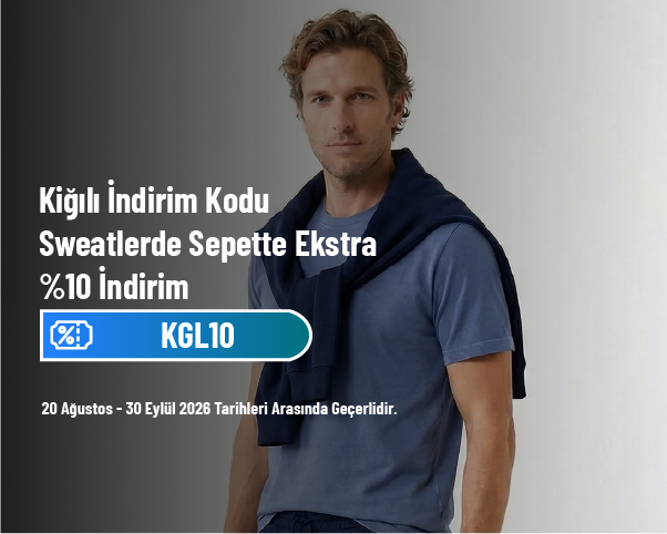 Kiğılı İndirim Kodu - Sweatlerde Sepette Ekstra %10 İndirim Kiğılı İndirim Kodu - Sweatlerde Sepette Ekstra %10 İndirim