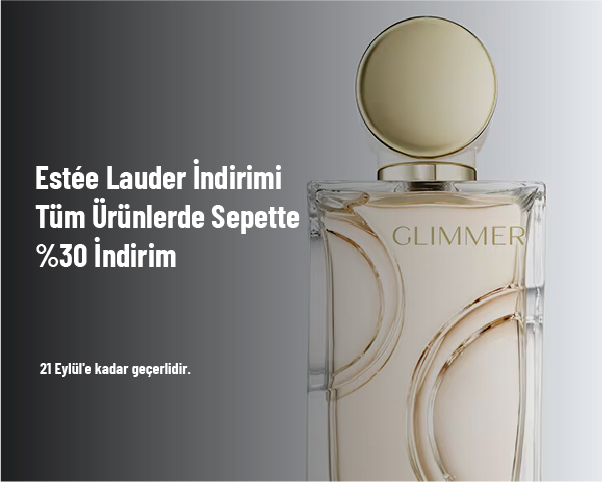 Estée Lauder İndirimi - Tüm Ürünlerde Sepette %30 İndirim Estée Lauder İndirimi - Tüm Ürünlerde Sepette %30 İndirim