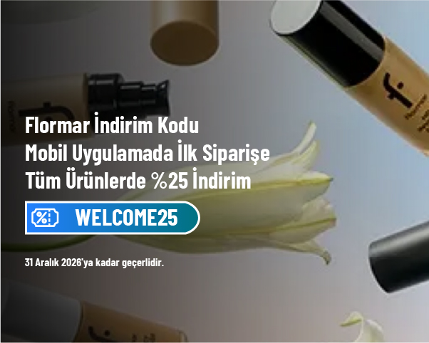 Flormar İndirim Kodu - Mobil Uygulamada İlk Siparişe Tüm Ürünlerde %25 İndirim Flormar İndirim Kodu - Mobil Uygulamada İlk Siparişe Tüm Ürünlerde %25 İndirim