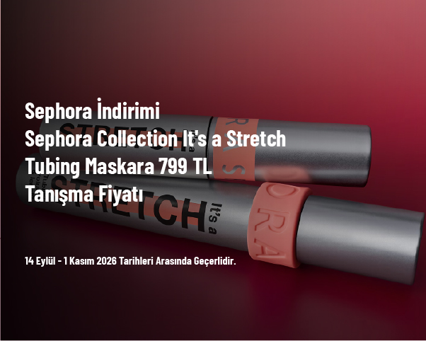 Sephora İndirimi - Sephora Collection It's a Stretch Tubing Maskara 799 TL Tanışma Fiyatı Sephora İndirimi - Sephora Collection It's a Stretch Tubing Maskara 799 TL Tanışma Fiyatı