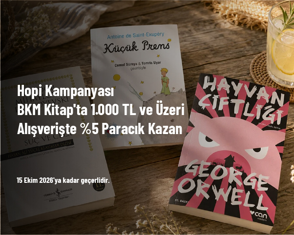 Hopi Kampanyası - BKM Kitap'ta 1.000 TL ve Üzeri Alışverişte %5 Paracık Kazan Hopi Kampanyası - BKM Kitap'ta 1.000 TL ve Üzeri Alışverişte %5 Paracık Kazan