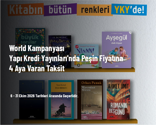 World Kampanyası - Yapı Kredi Yayınları'nda Peşin Fiyatına 4 Aya Varan Taksit