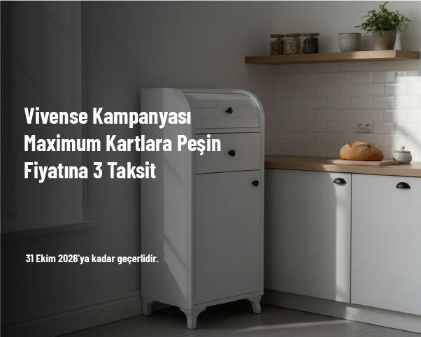 Vivense Kampanyası - Maximum Kartlara Peşin Fiyatına 3 Taksit Vivense Kampanyası - Maximum Kartlara Peşin Fiyatına 3 Taksit